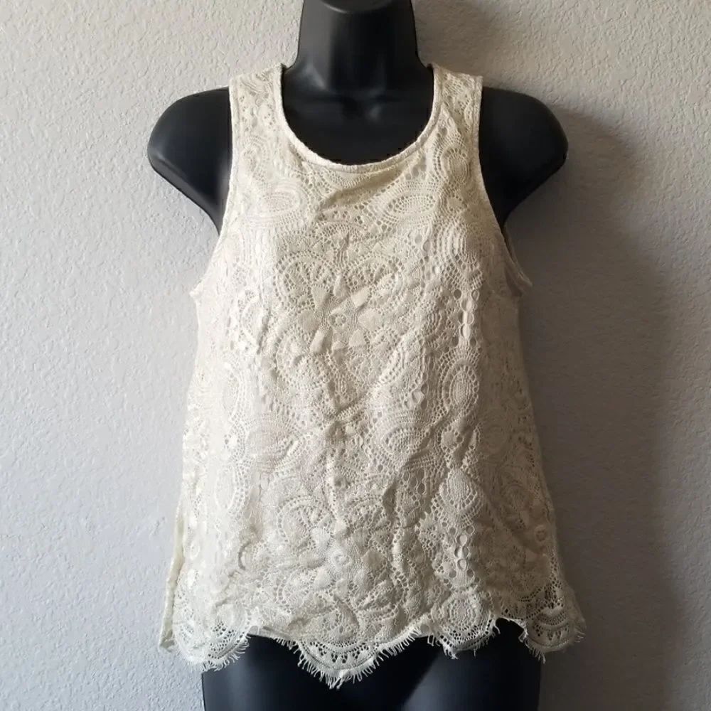 Three Pink Hearts Champagne/Gold Tank Top